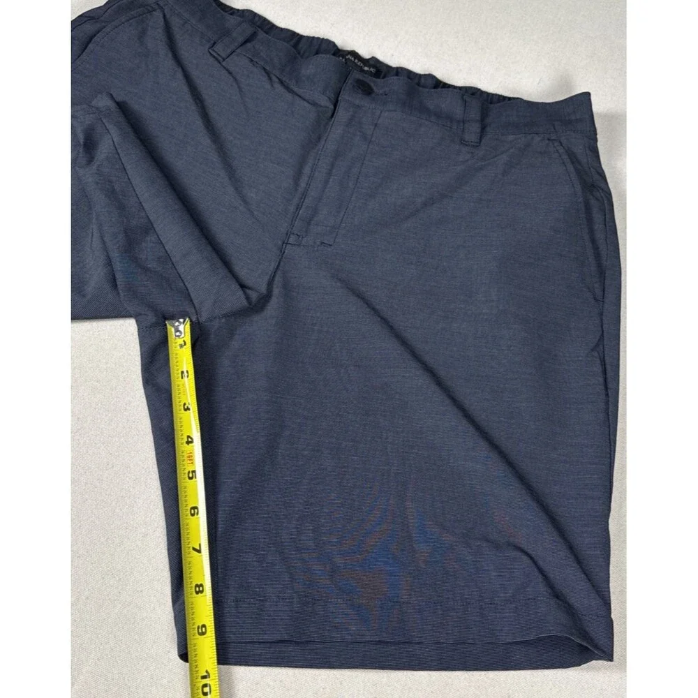 Banana Republic Mens Core Temp Shorts 38 Gray Performance Tech Chino Golf Resort